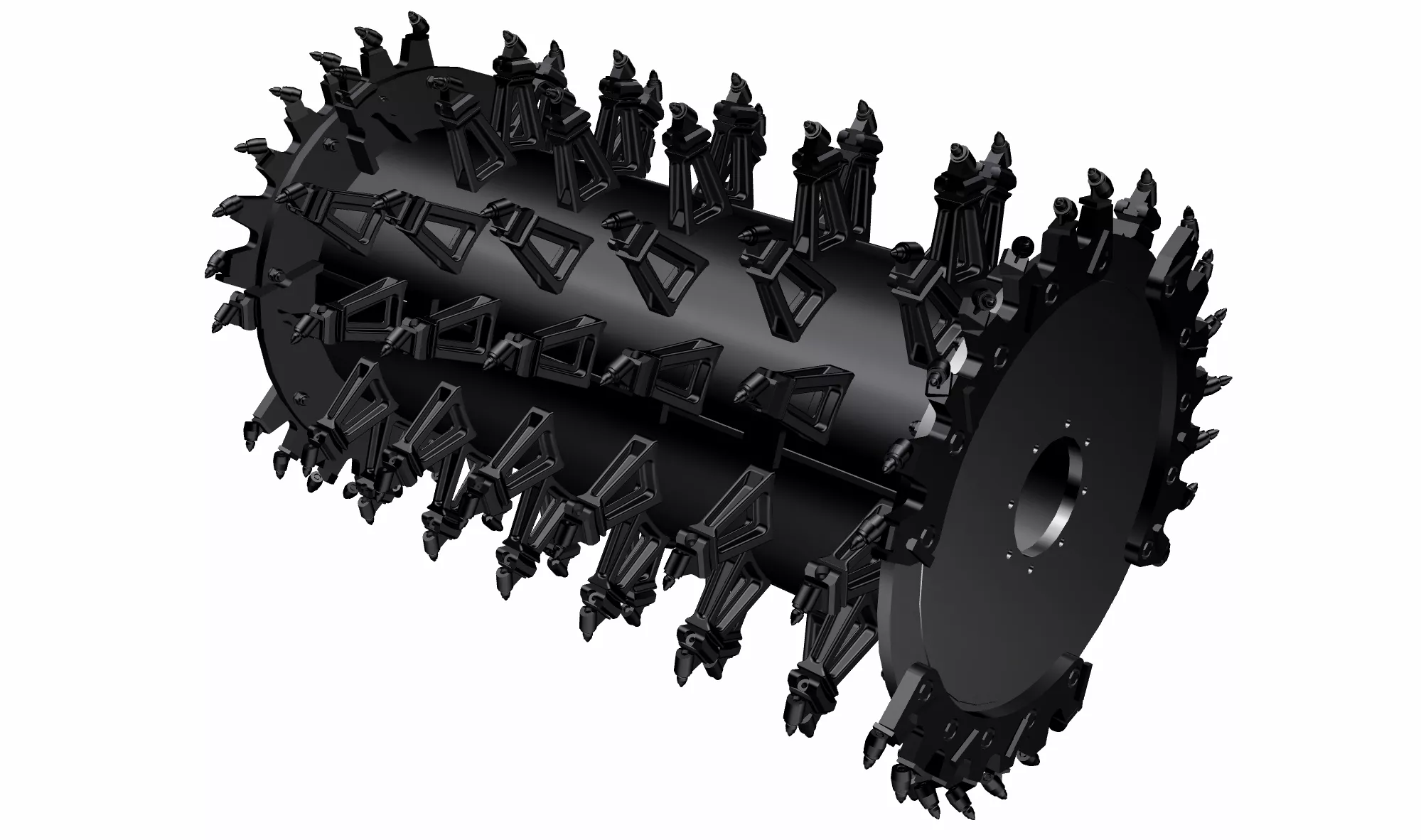 Reclaimer Drum Kombinasi (2,4m)