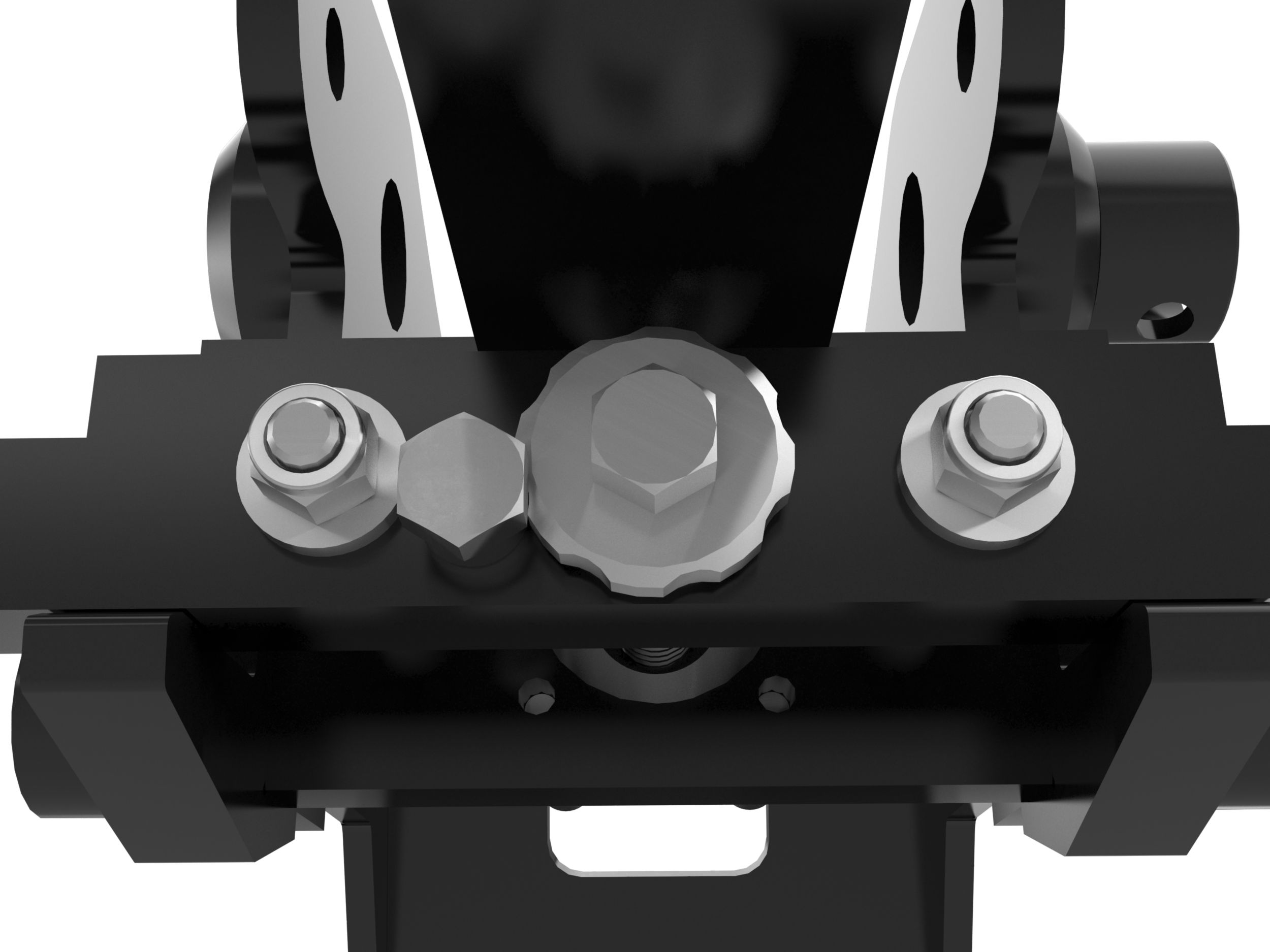 Mecanismo de bloqueo de tipo punta de eje