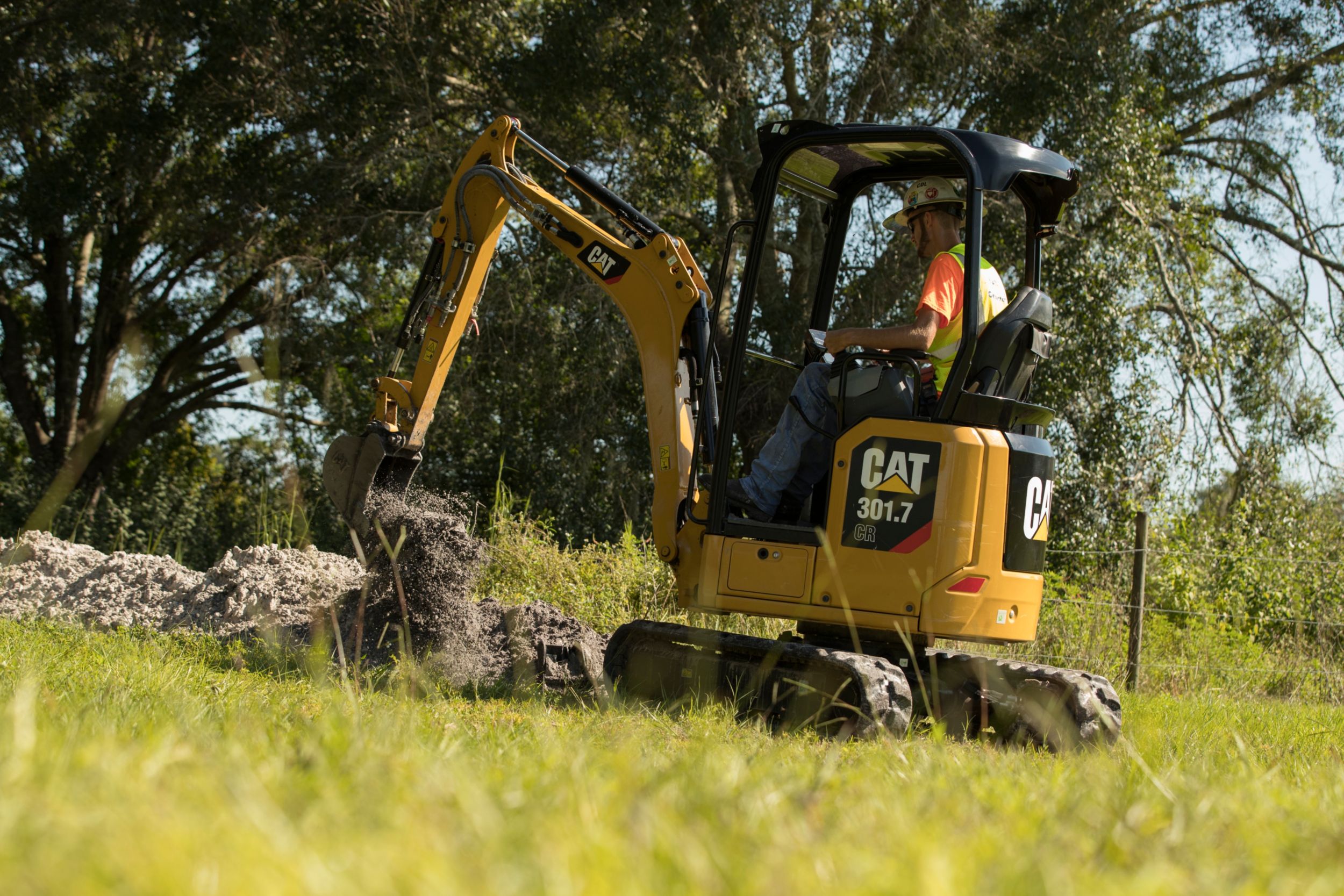 301.7 CR Mini Hydraulic Excavator>