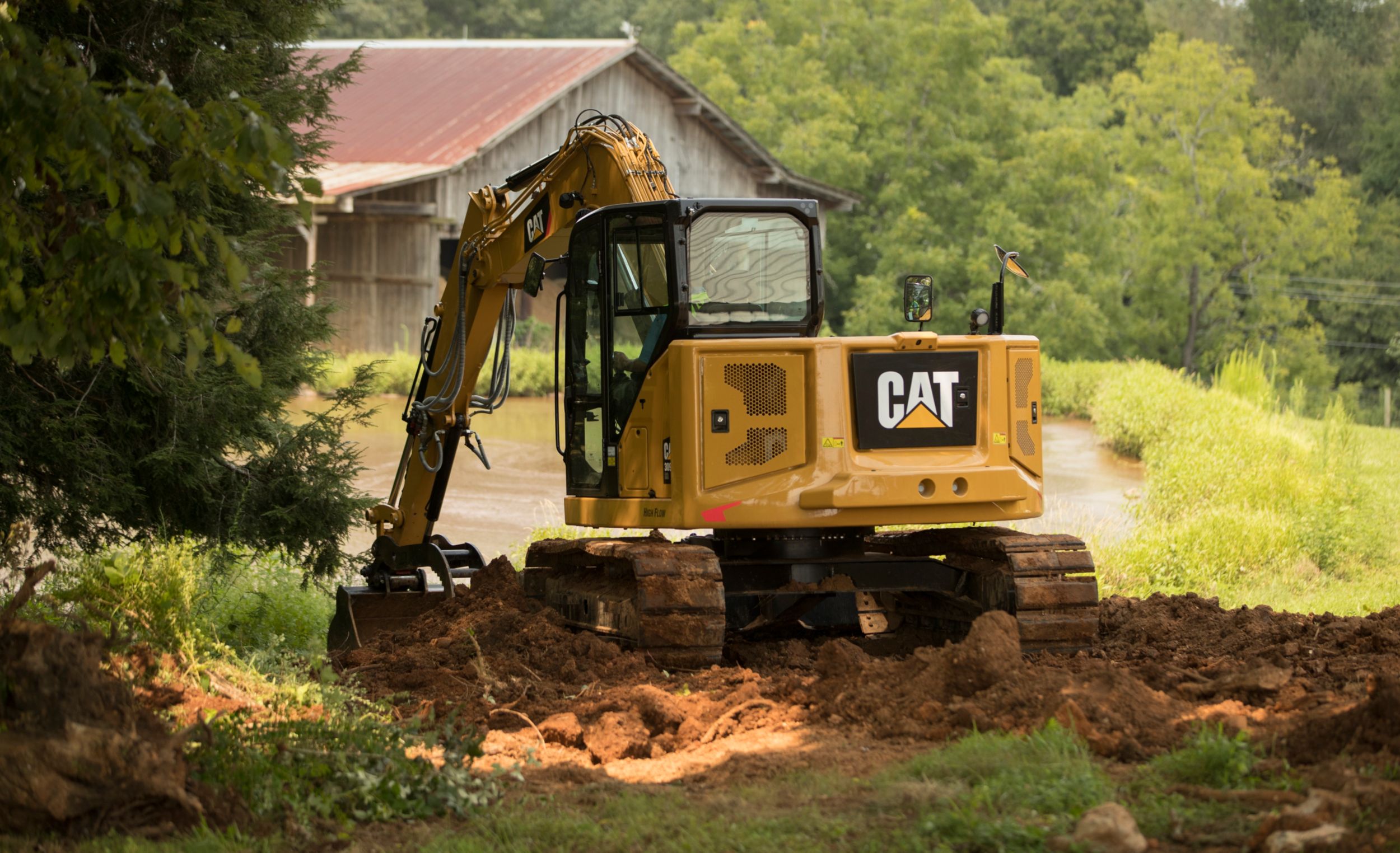 309 CR Mini Hydraulic Excavator | Fabick Cat