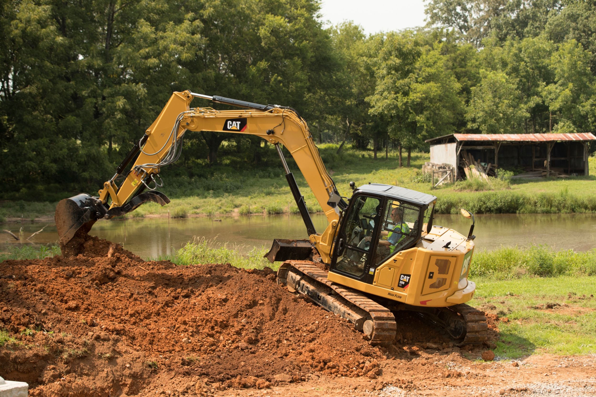 New 309 Cr Mini Hydraulic Excavator For Sale Ho Penn