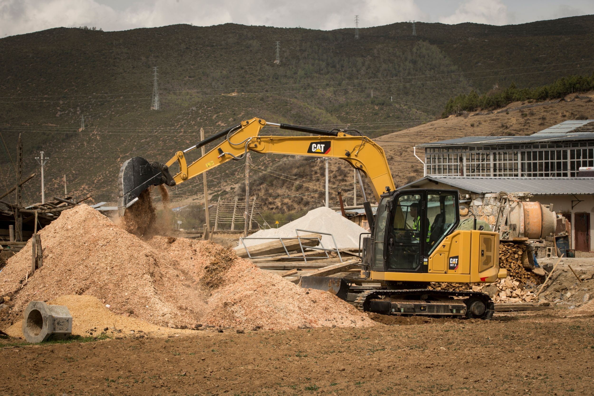 Miniexcavadora Hidráulica 307.5