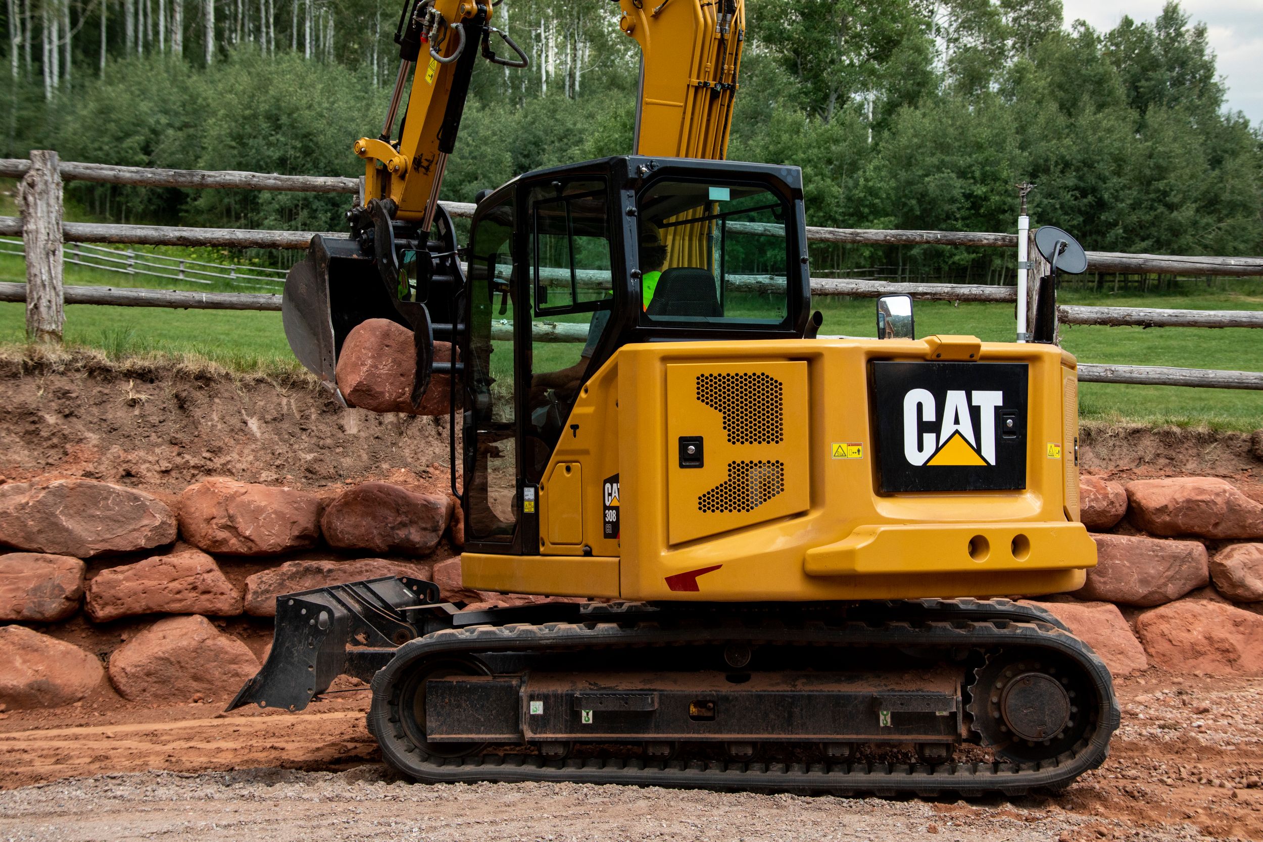 308 Cr Mini Excavator Cat Caterpillar