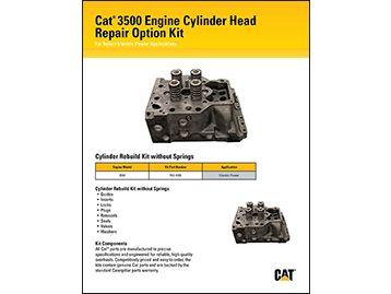 Cat 3500 Engine Cylinder Head Repair Option Kit