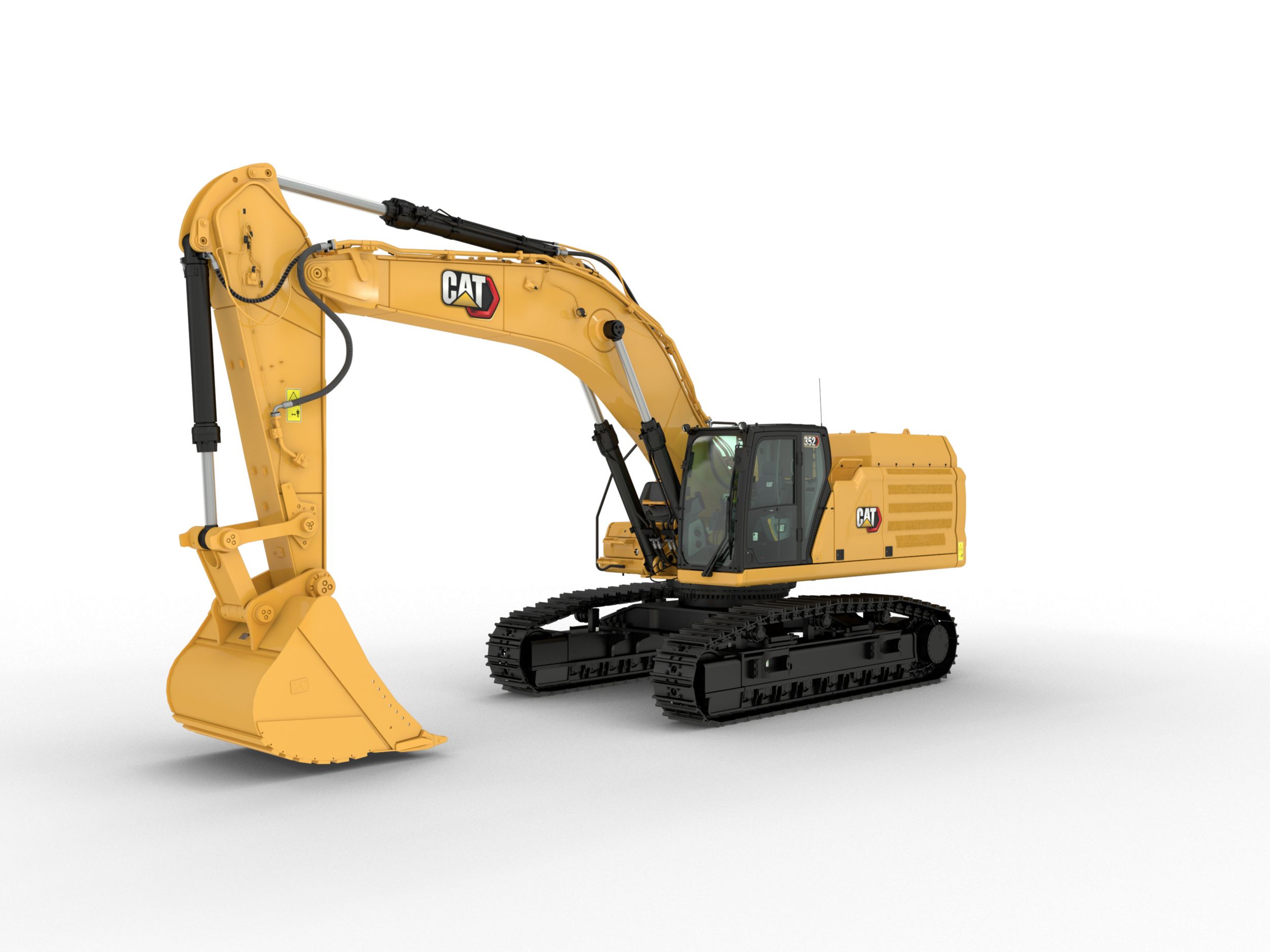 352 Large Excavator with bucket