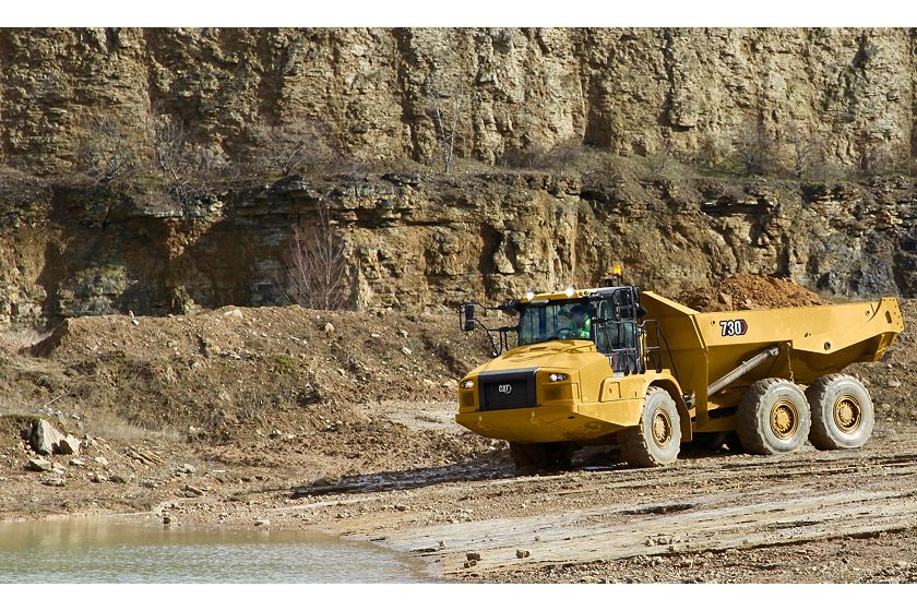 730 Three Axle Articulated Truck