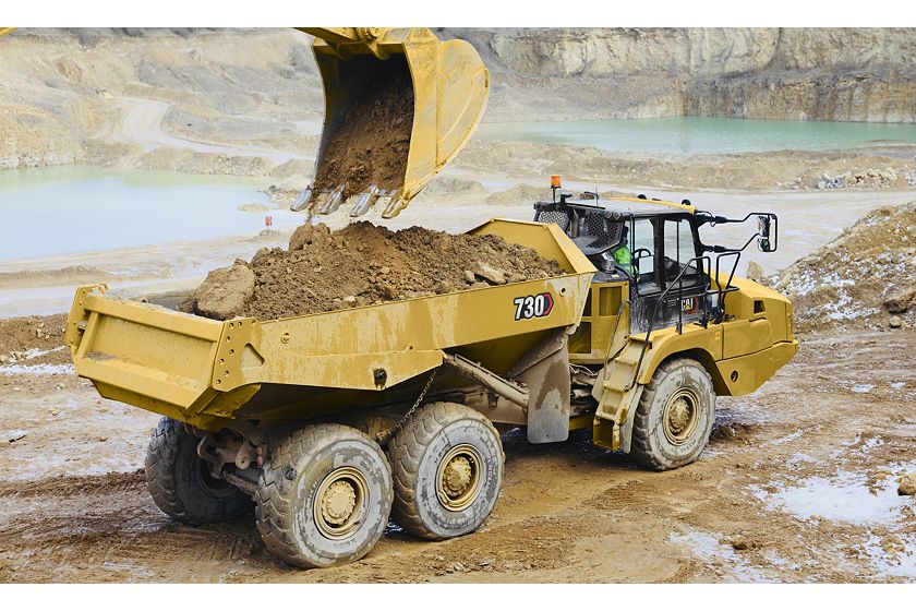 730 Three Axle Articulated Truck