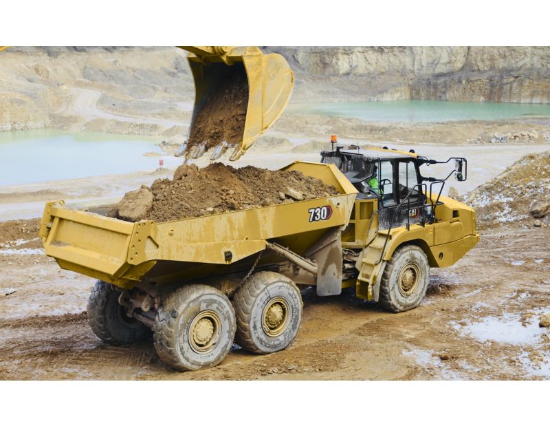 730 Three Axle Articulated Truck