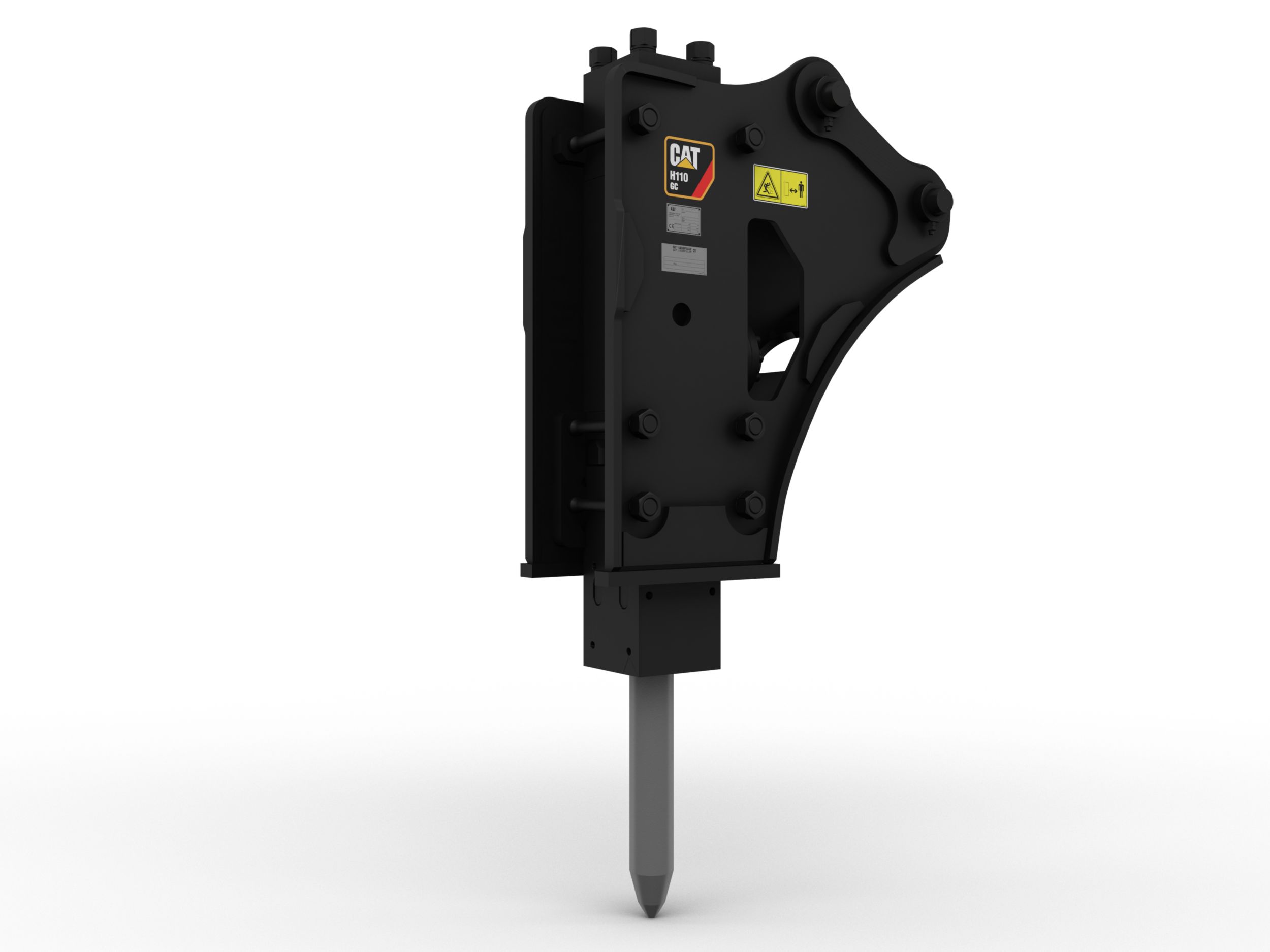 H110GC, montagem lateral