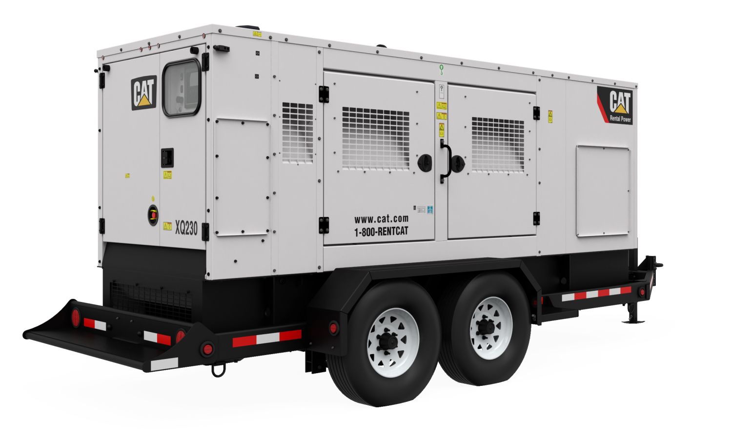 XQ230 Rental Power Finning CAT