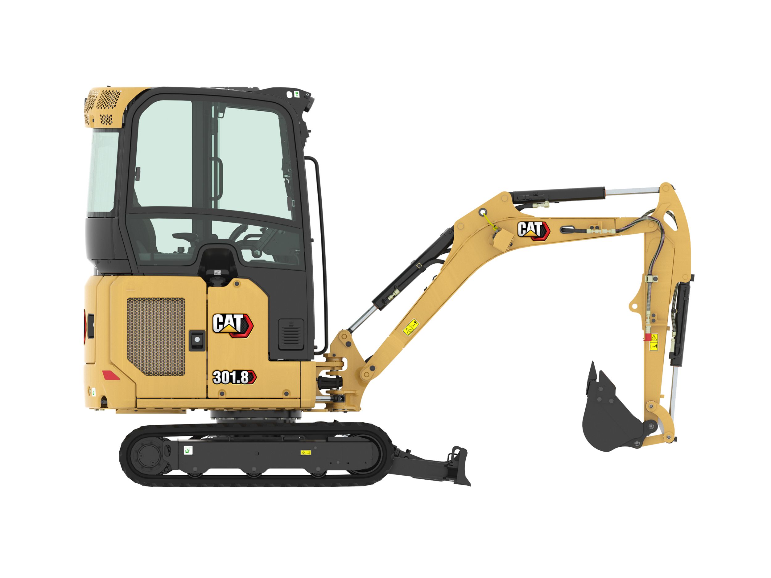 301.8 Mini Hydraulic Excavator | Fabick Cat