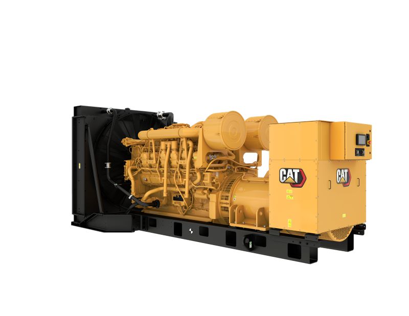 3512B  Diesel Generator Sets (Rear Left)