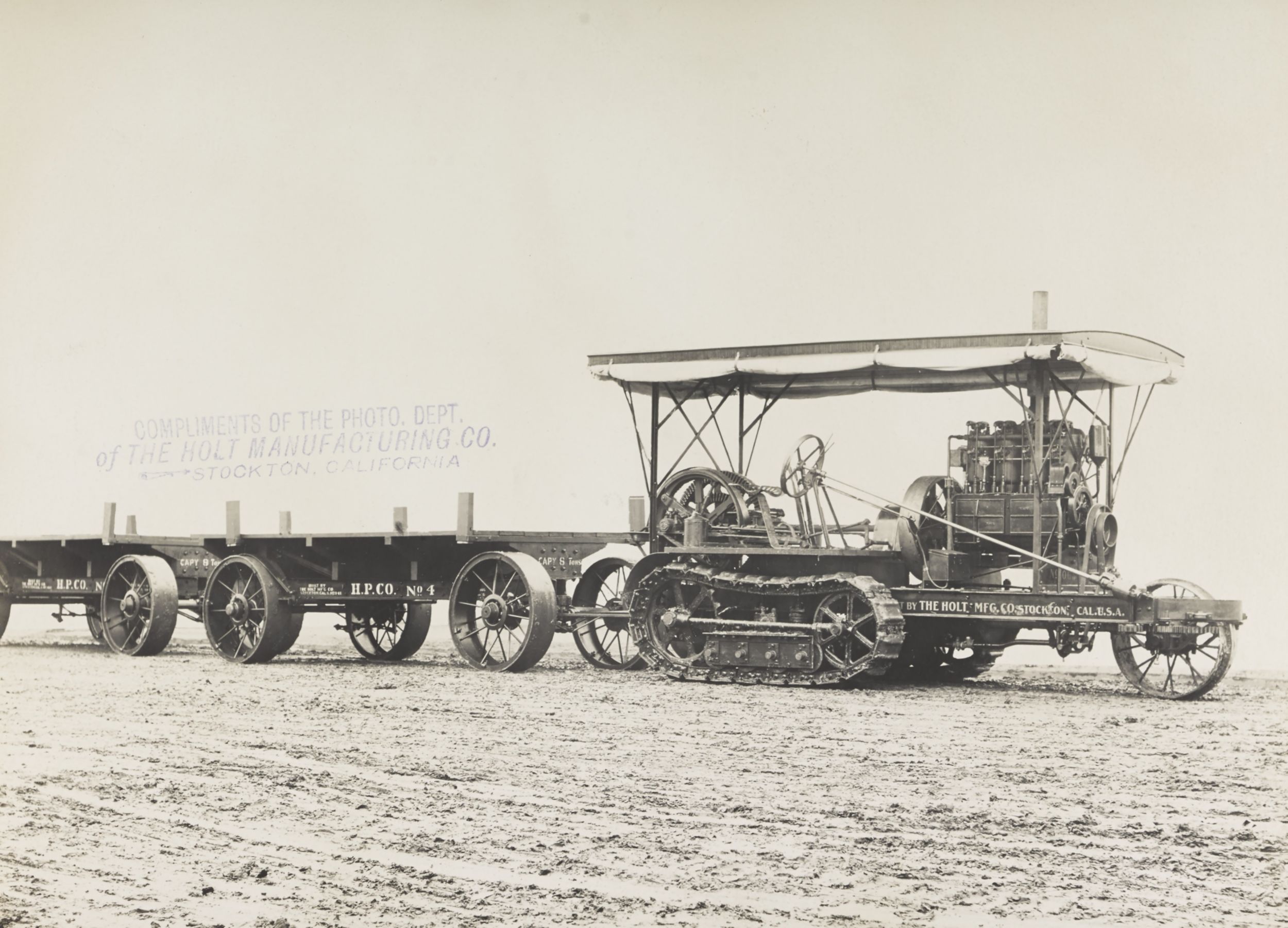 Trator de Esteiras Holt 45