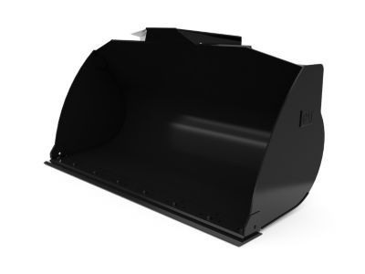 Buckets - Compact Wheel Loader - 1.9 m3 (2.48 yd3), Fusion™ Coupler, Bolt-On Cutting Edge
