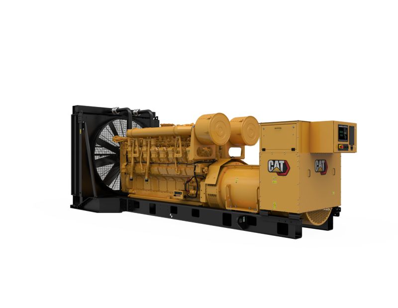 3516 (3516 MUI) Modular Rear Overhang Controls Generator Set, Rear Left