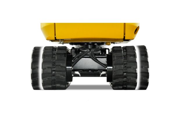 Extending Undercarriage and Blade