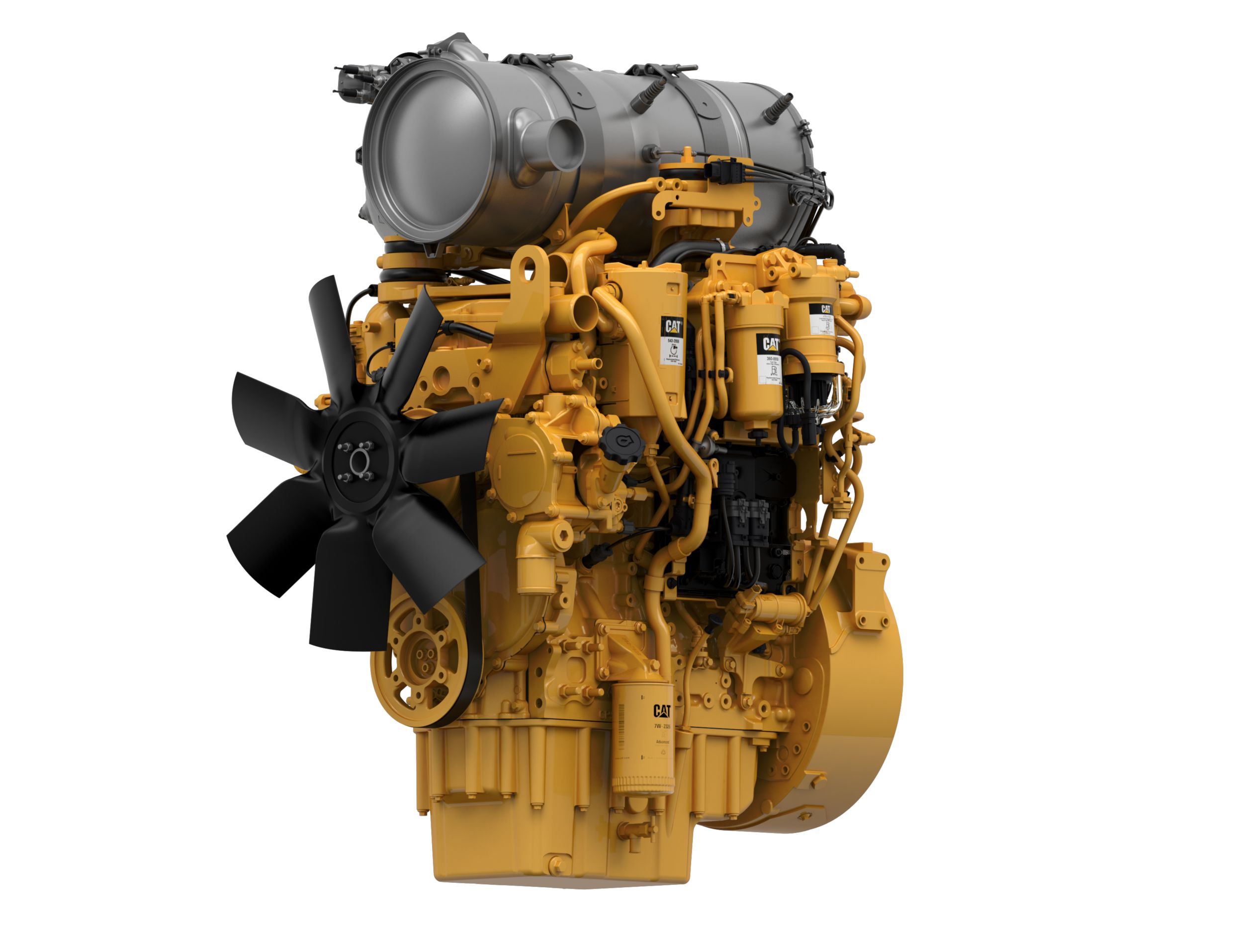 C4.4 China Nonroad IV engine with aftertreatment