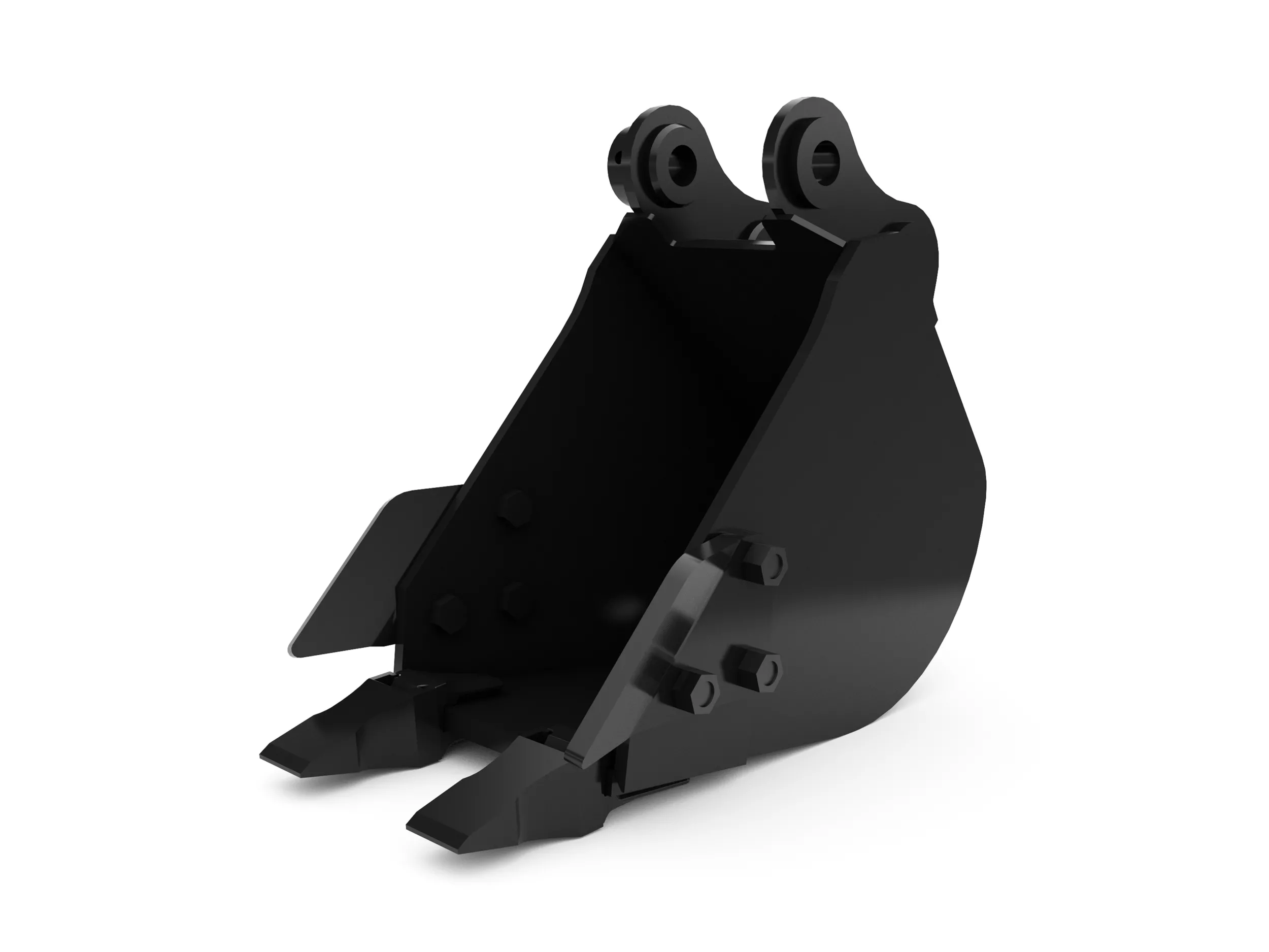 300 mm (12 in), 30 L (1.1 ft3), Pin On, Weld-On Adapters