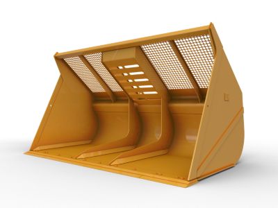 11.9 m³ (15.5 yd³), pin on, Bolt-On Cutting Edge Light Material Buckets