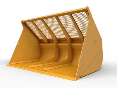 14 m³ (18.25 yd³), pin on, Bolt-On Cutting Edge Light Material Buckets