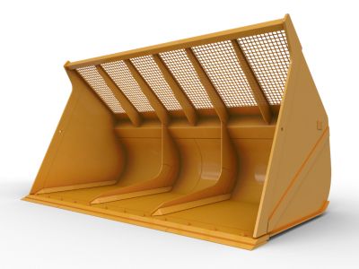 17.2 m³ (22.5 yd³), pin on, Bolt-On Cutting Edge Light Material Buckets