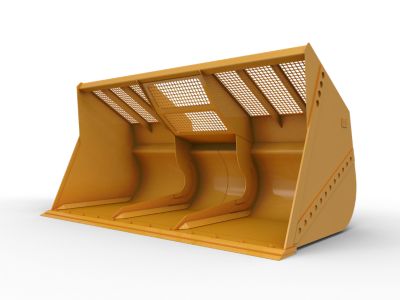 14.5 m³ (19 yd³), pin on, Bolt-On Cutting Edge Light Material Buckets
