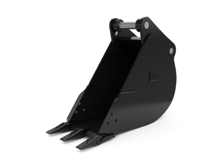 Buckets - Excavator - 457 mm (18 in), 180 L (6.4 ft3), Pin On, 60 mm (2.4 in)