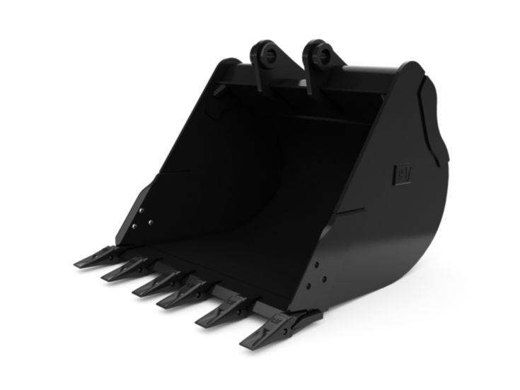 Buckets - Excavator - 1067 mm (42 in), 540 L (19.1 ft3), Pin On, 60 mm (2.4 in)