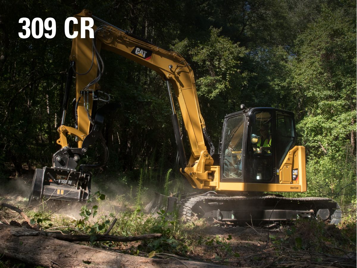 309 Cat excavator