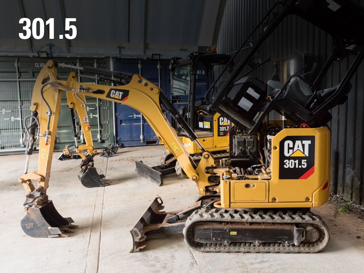 301.5 Cat excavator
