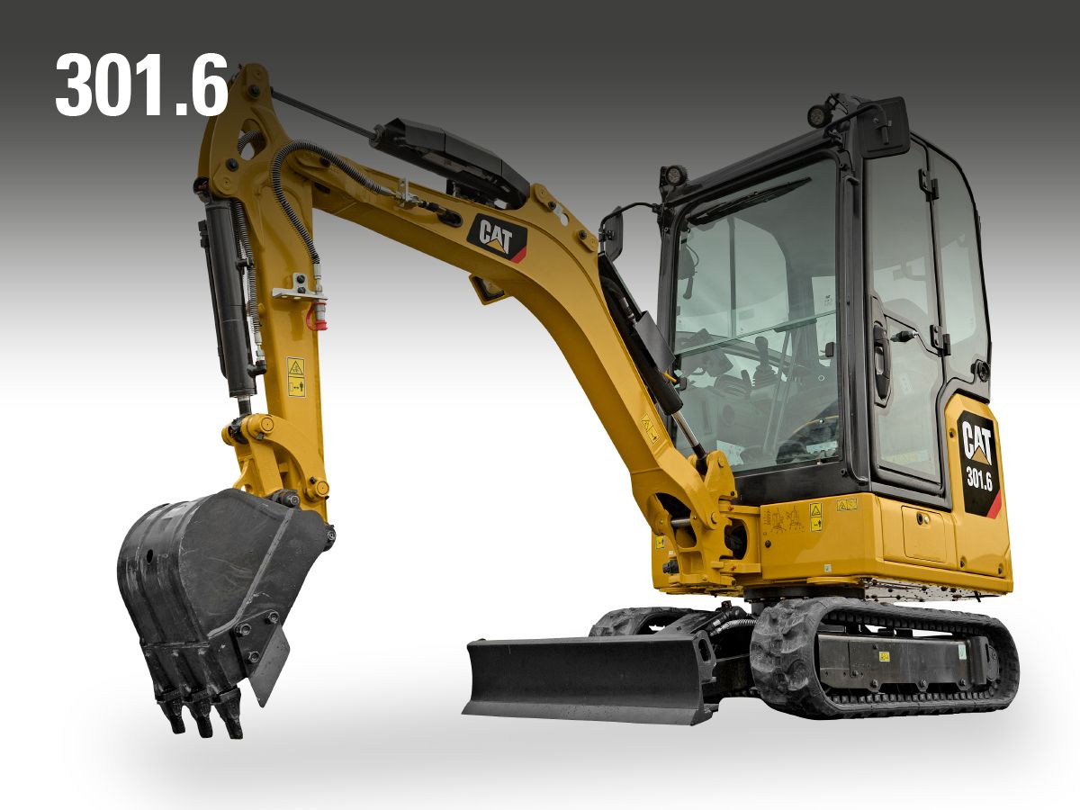 301.6 Cat excavator