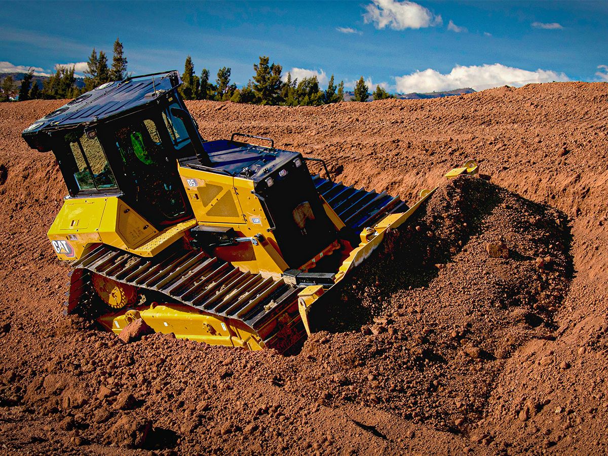 Steer Assist dozer on a side slope