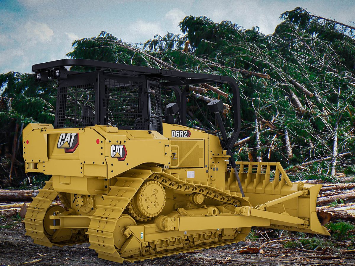Cat D6K2 Dozer - Waste Handling and Forestry - PURPOSE BUILT SPECIALTY MODELS