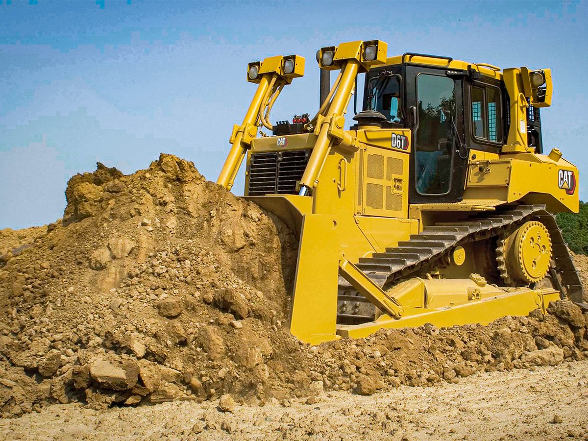 あす楽対応】 キャタピラ ブルドーザー Caterpillar D6T 模型