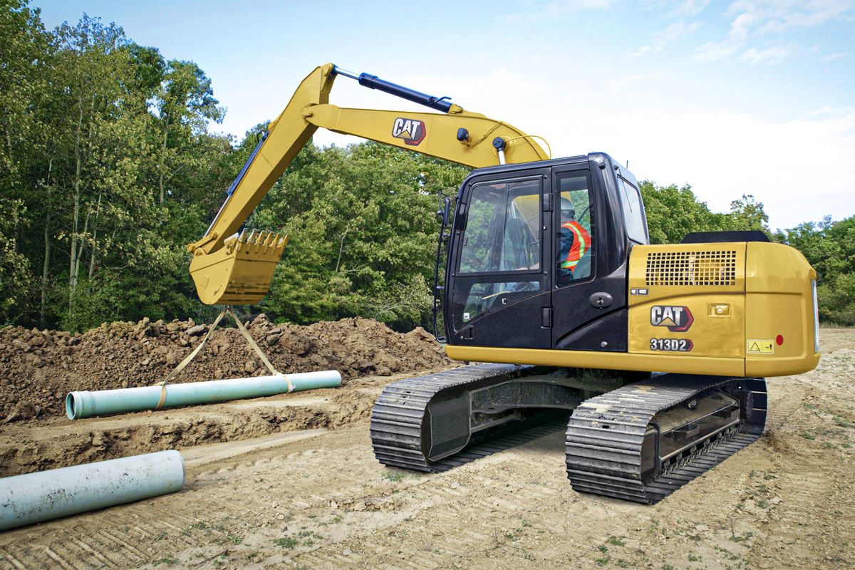 cat 312 excavator specs