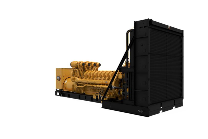 C175-16 Diesel Generator Set, Rear Left View