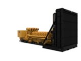 C175-20 Diesel Generator Set Back Left View