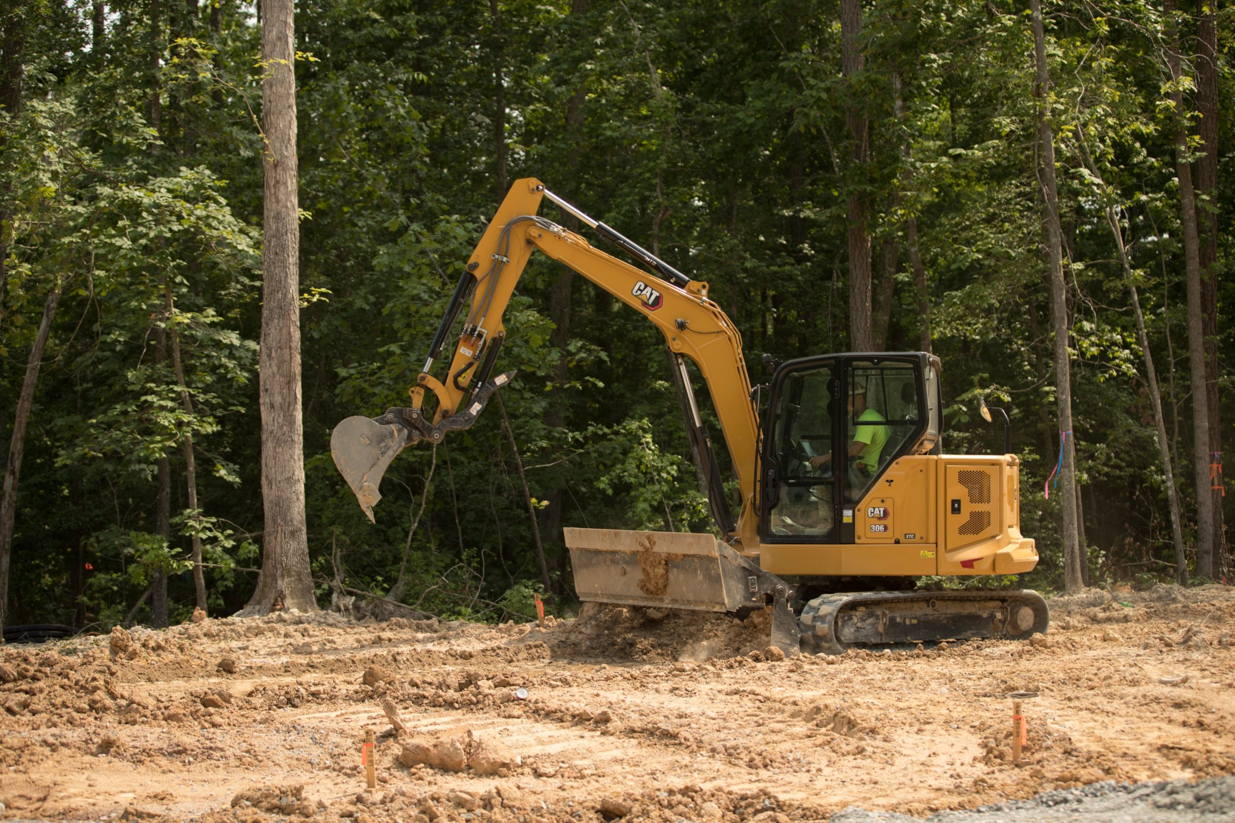 The 306 CR Mini Excavator