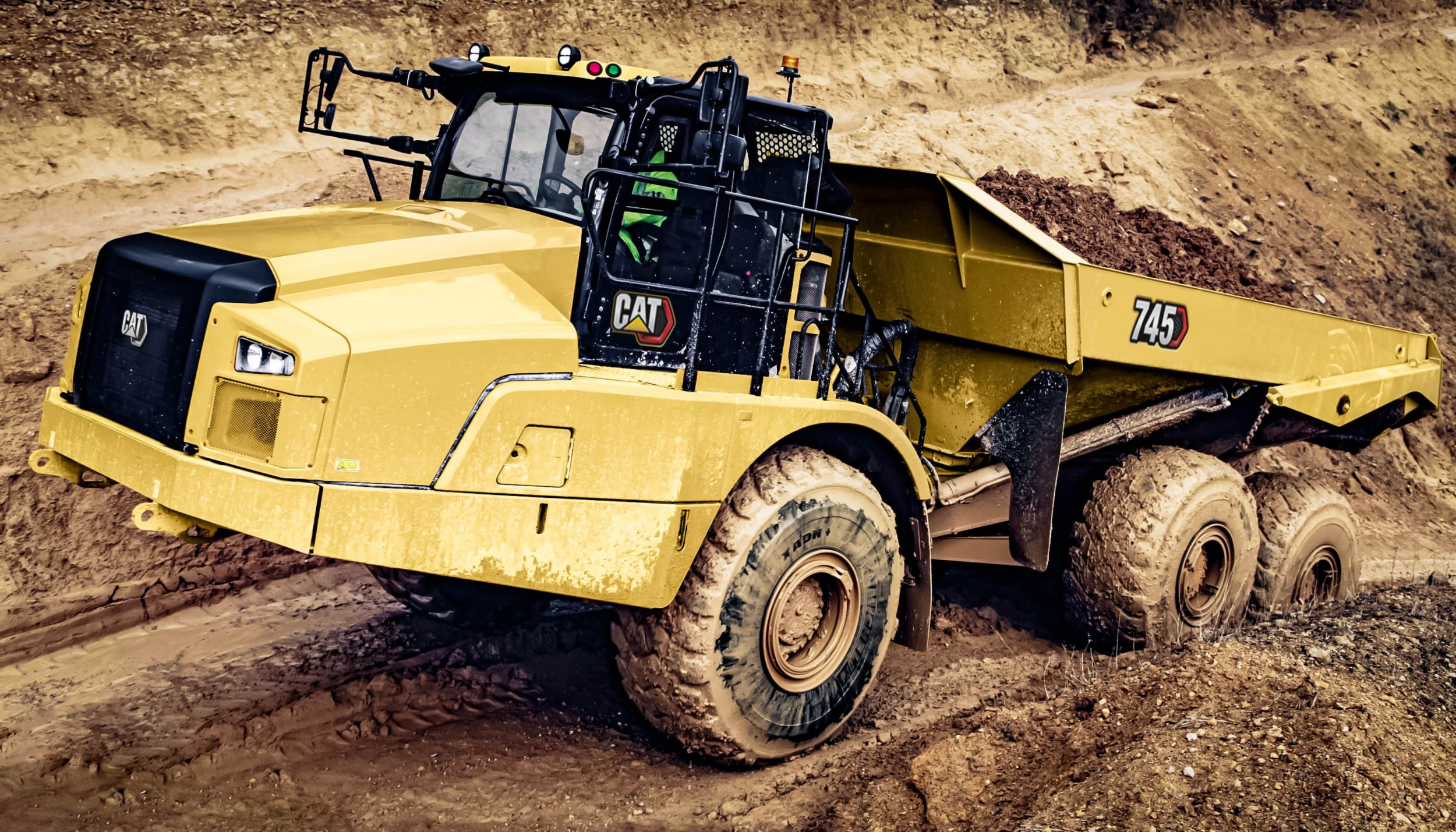 745 Articulated Haul Truck | Cat | Caterpillar