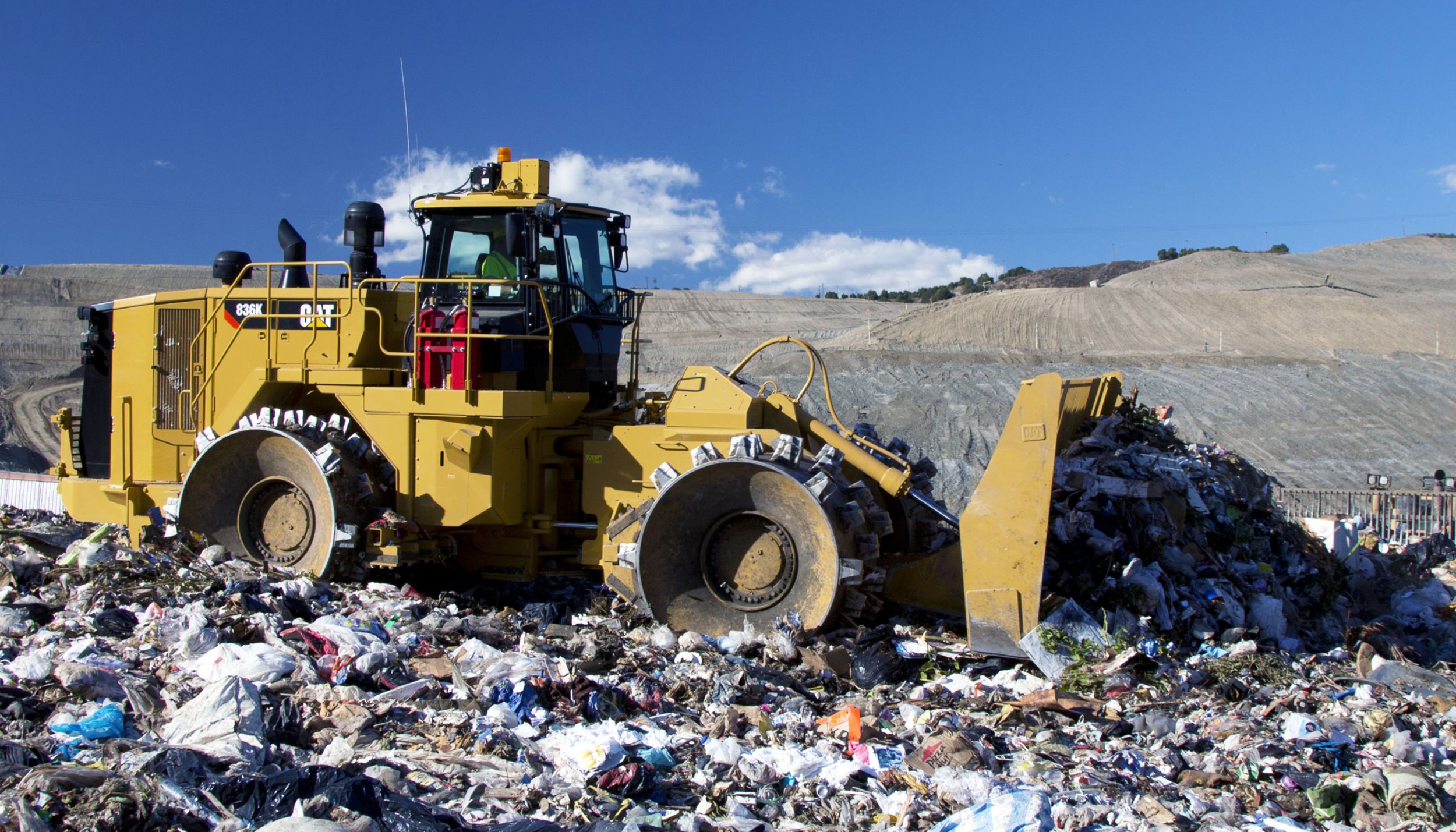 Cat litter outlet landfill