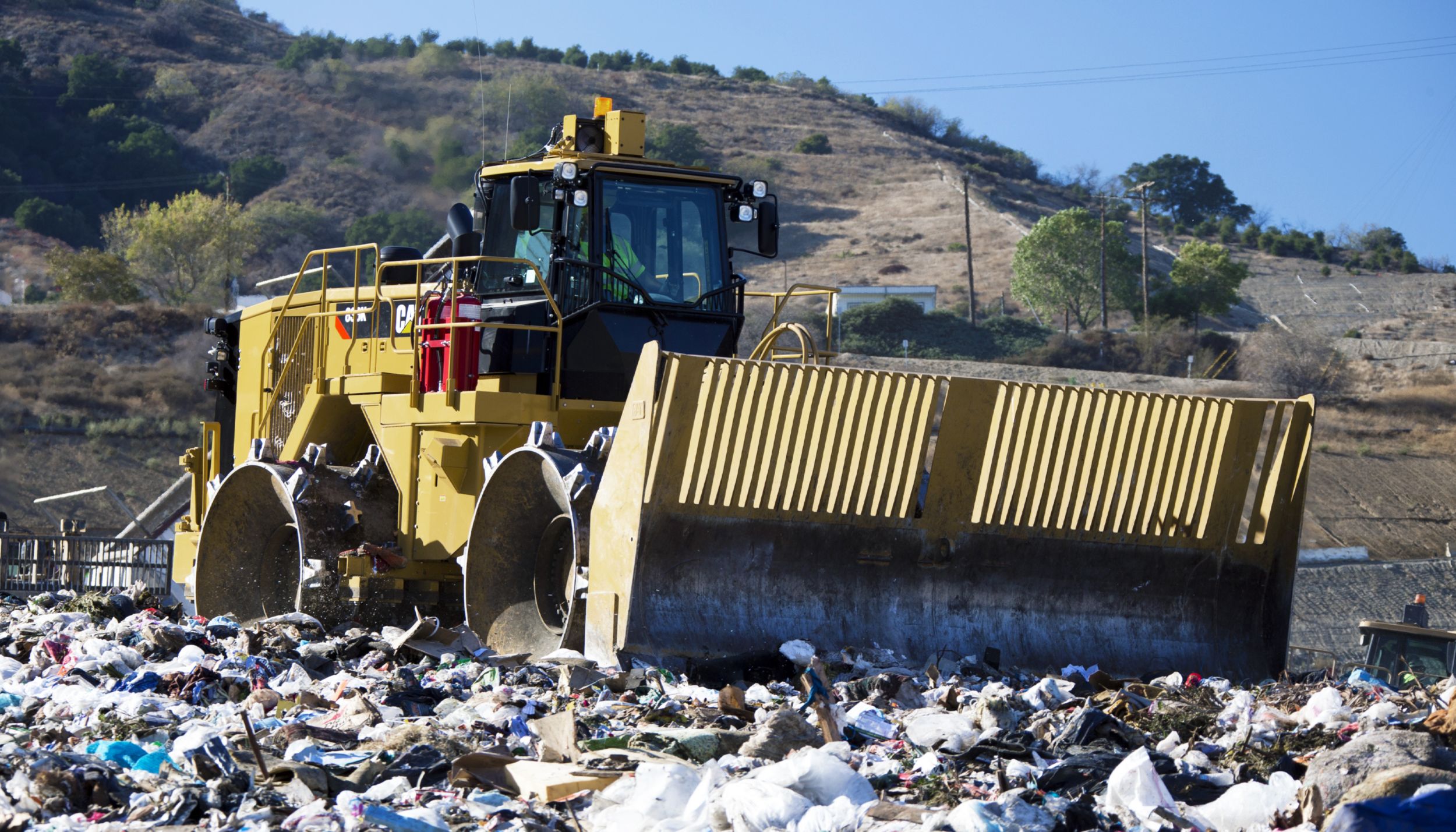 Cat 836K Landfill Compactor
