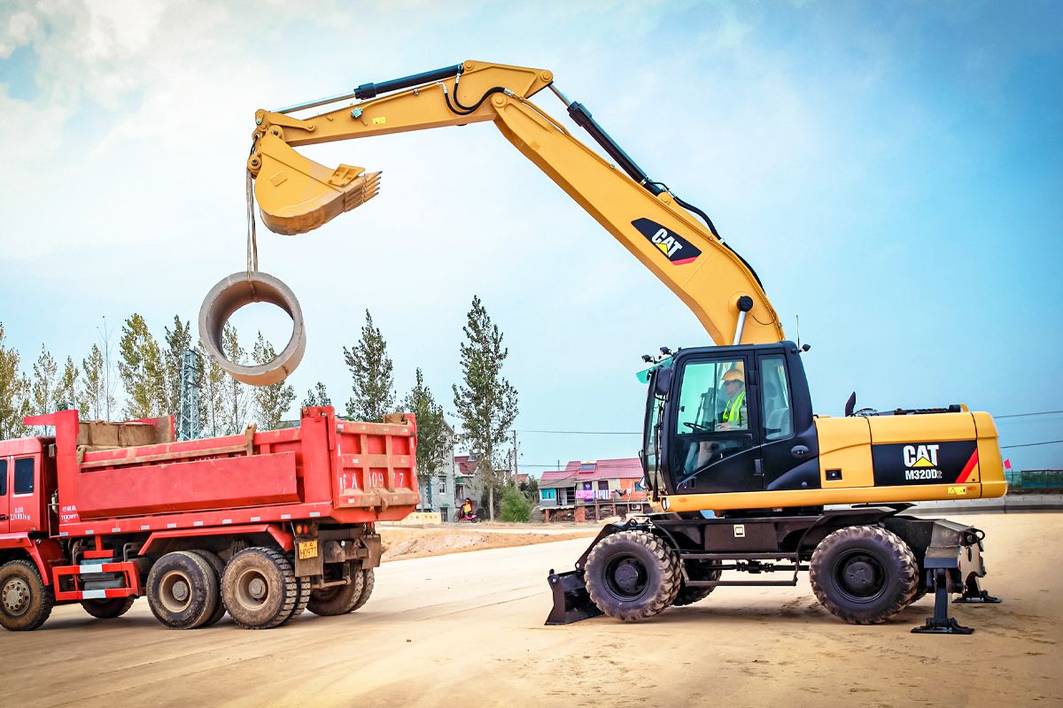 Колесный экскаватор M320D2 | Cat | Caterpillar