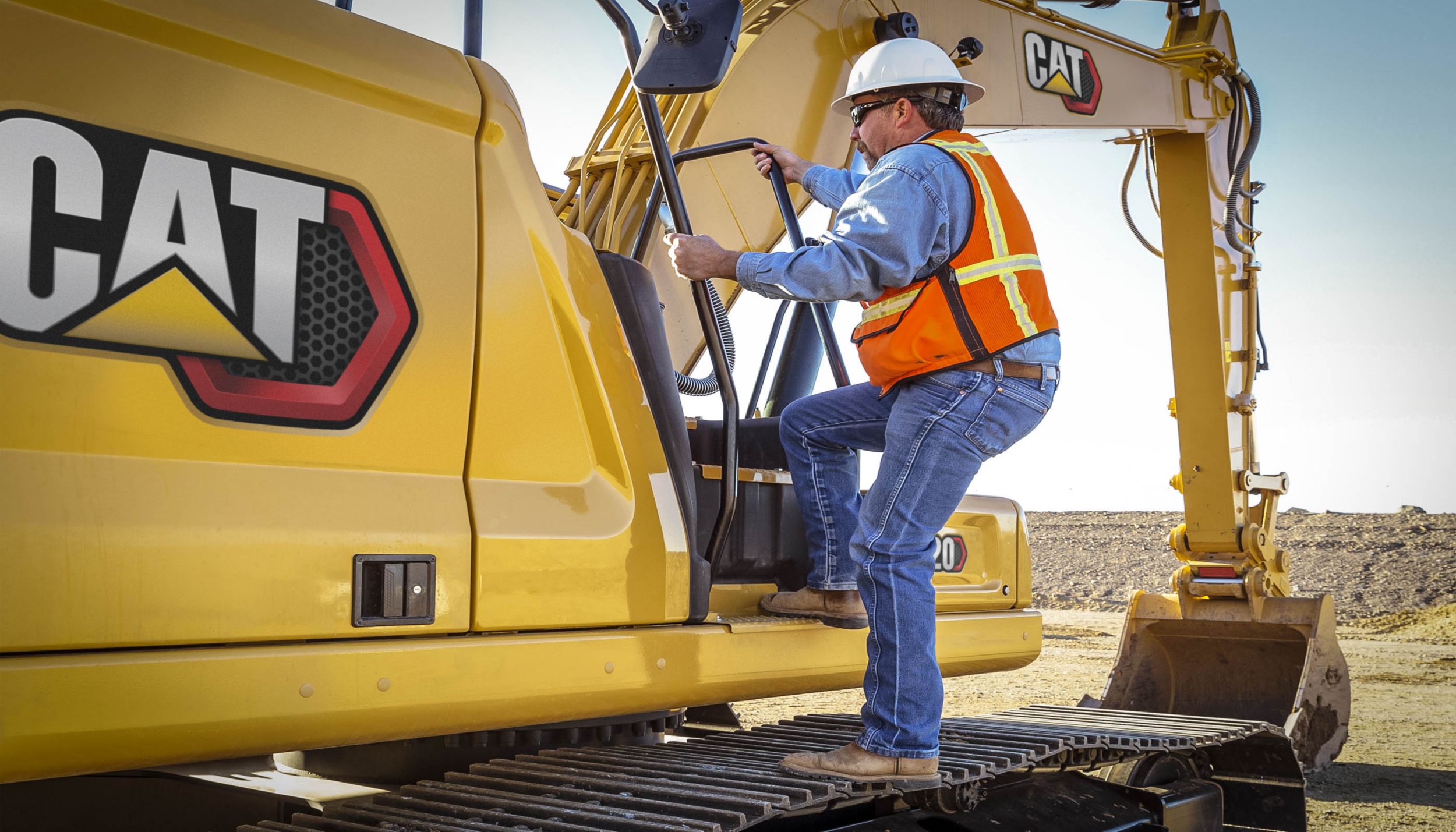 Cat 320 Hydraulic Excavator - SAFELY HOME EVERY DAY