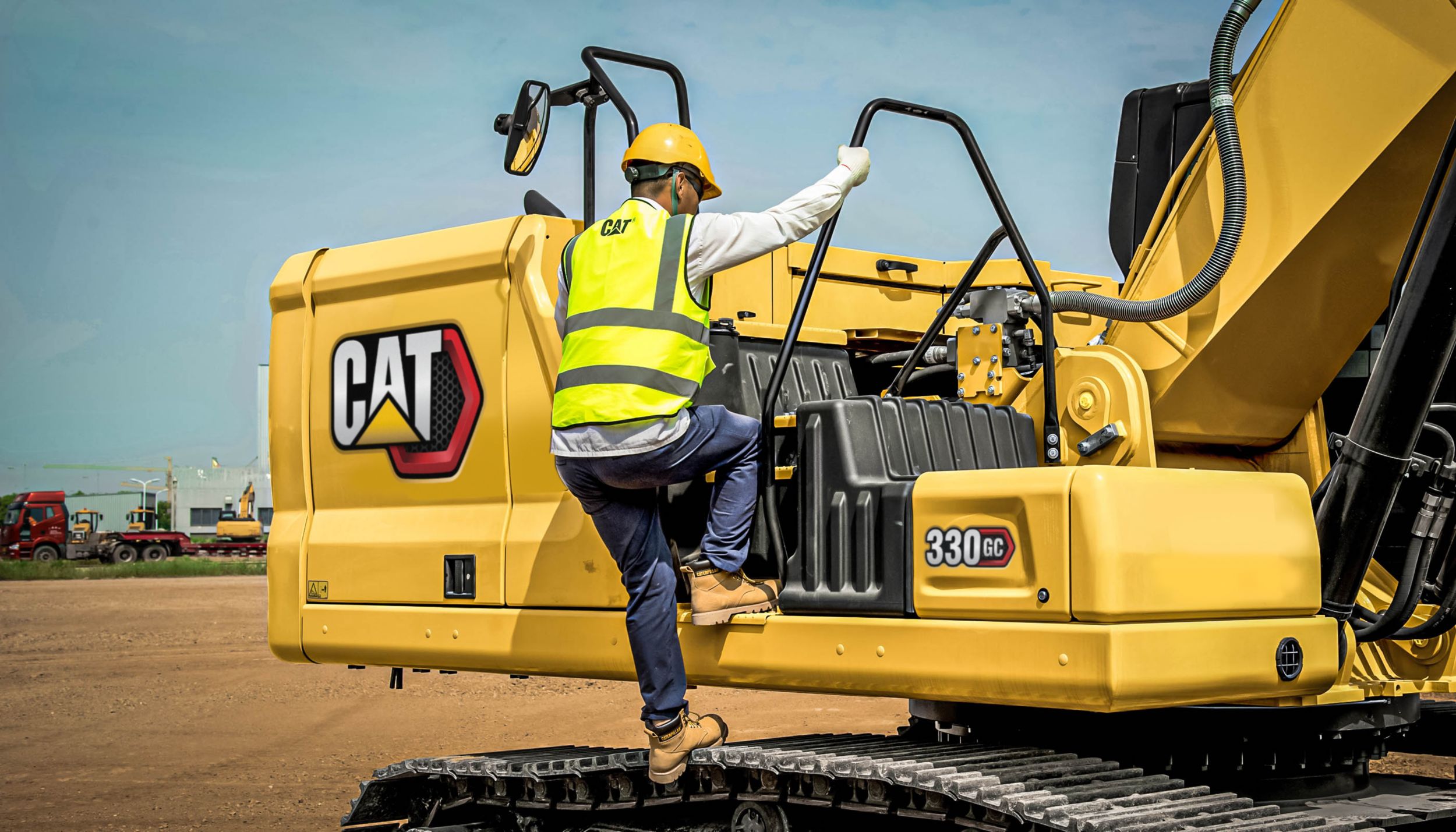 Cat 330 GC Hydraulic Excavator - SAFELY HOME EVERY DAY