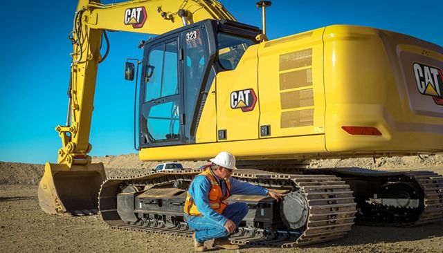 Cat 323 Hydraulic Excavator - SAFELY HOME EVERY DAY