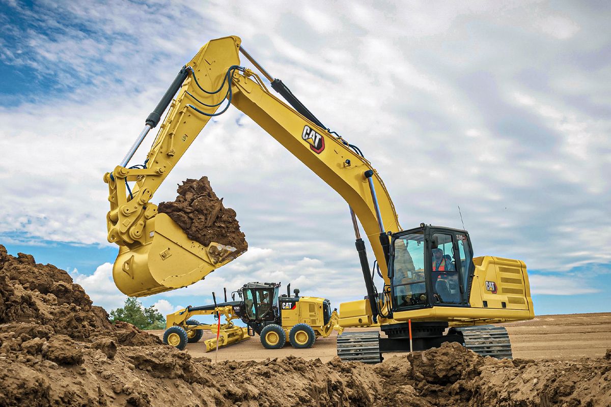 الحفار الهيدروليكي Cat 330 GC