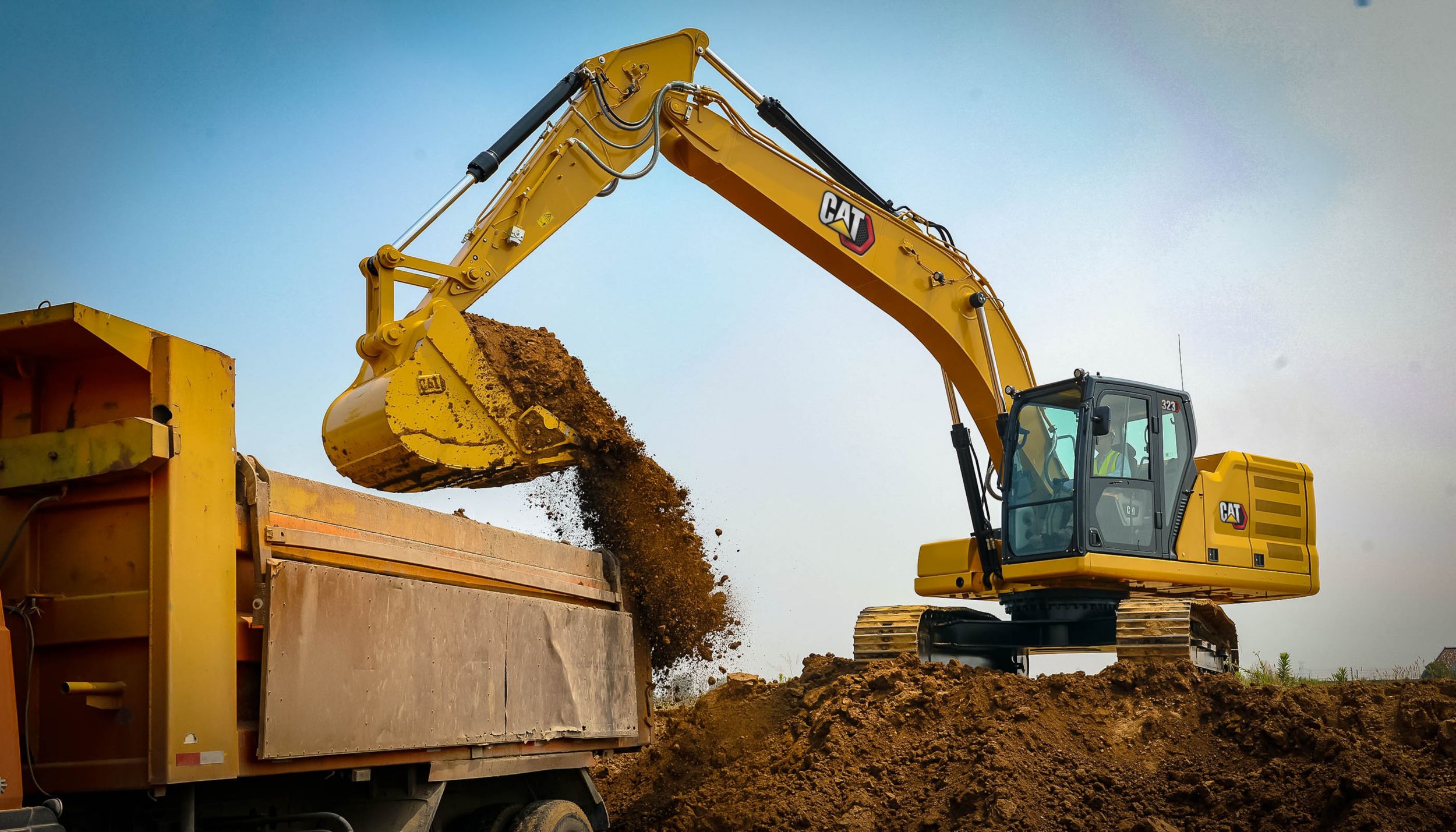 Cat 323 Hydraulic Excavator - TECHNOLOGY THAT GETS WORK DONE