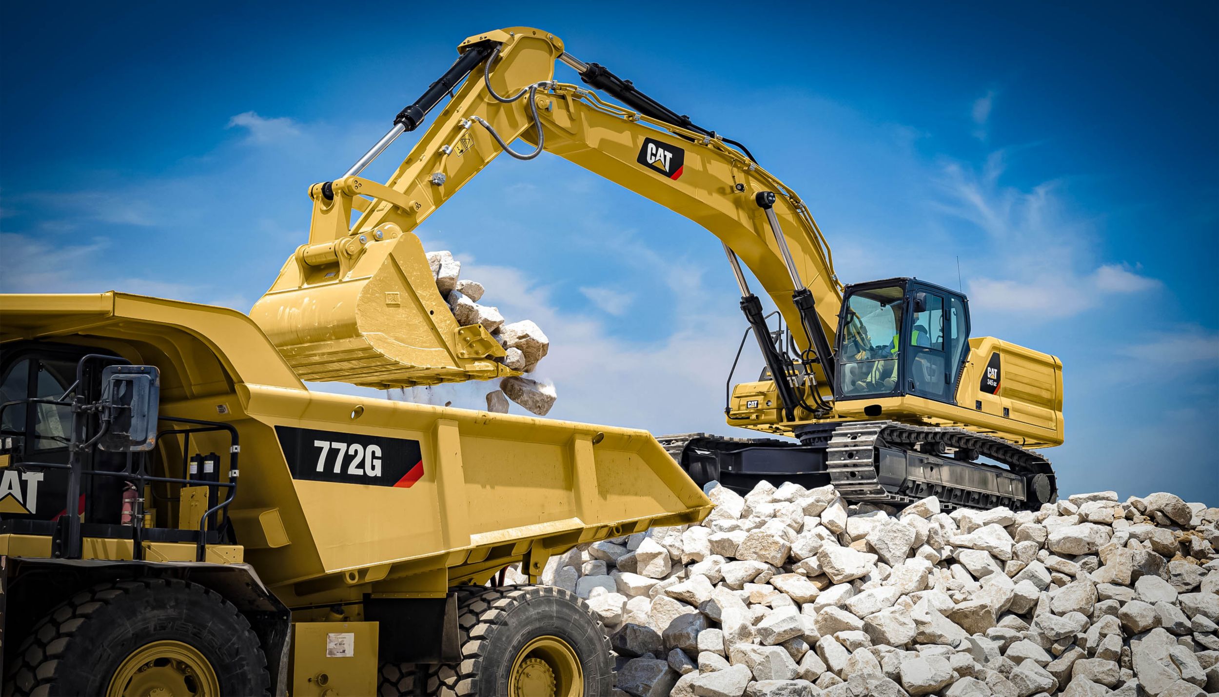 Cat 345 GC Hydraulic Excavator - DO MORE WITH LESS FUEL