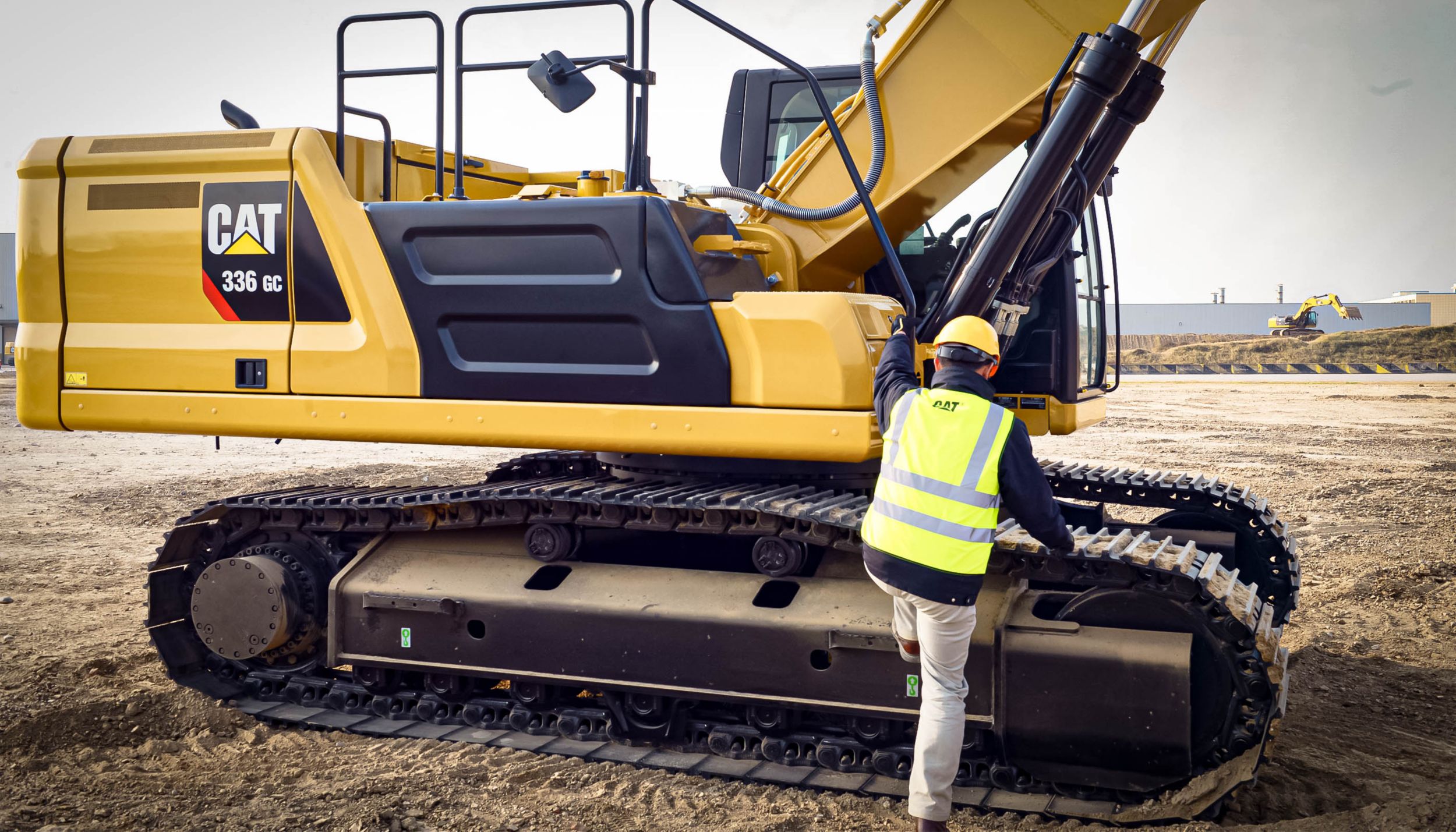 Cat 336 GC Hydraulic Excavator - BUILT-IN SAFETY FEATURES