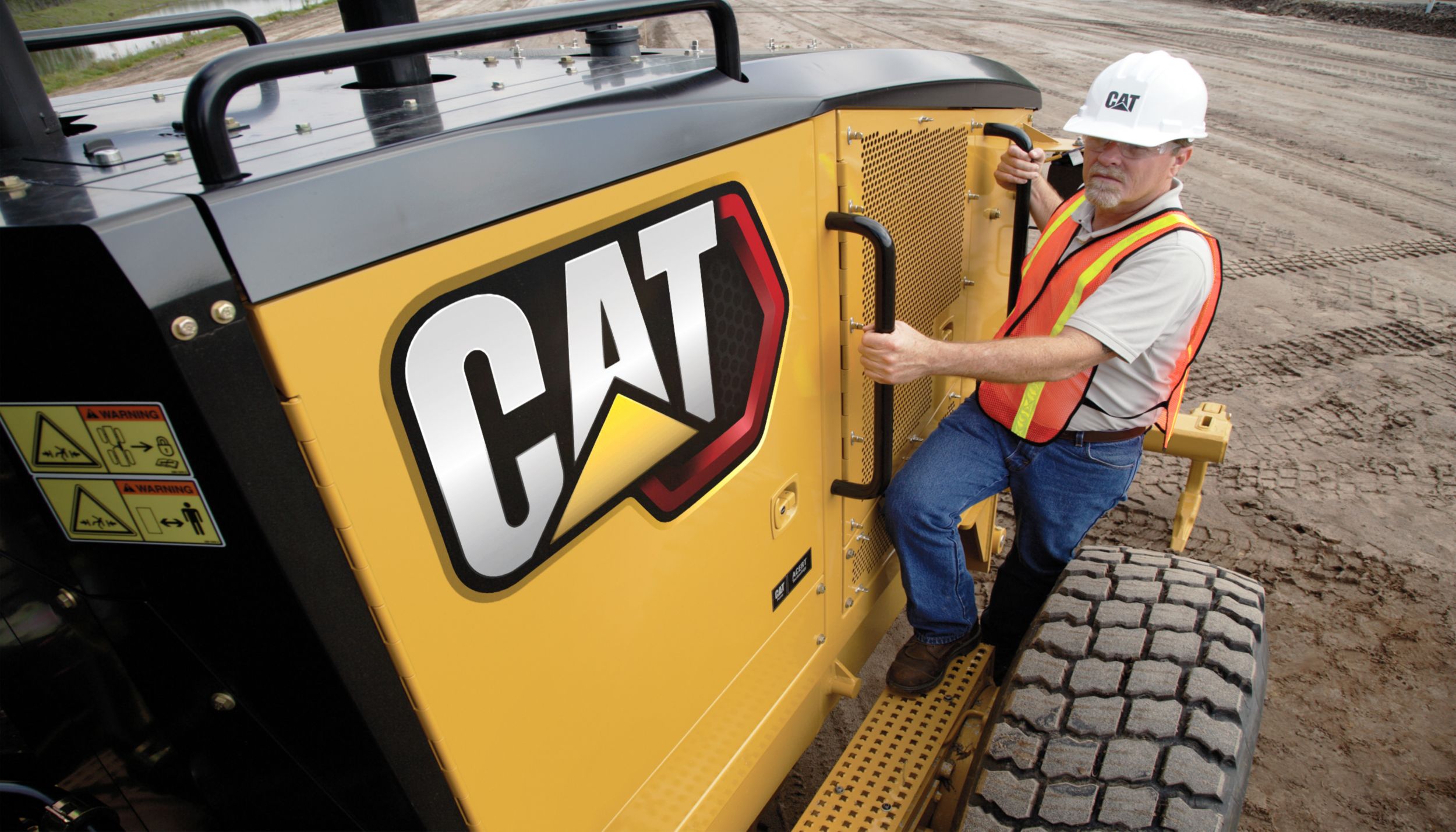 Cat 140 (12M) Motor Grader - BUILT-IN SAFETY FEATURES